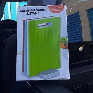Cutting Boards and Stand